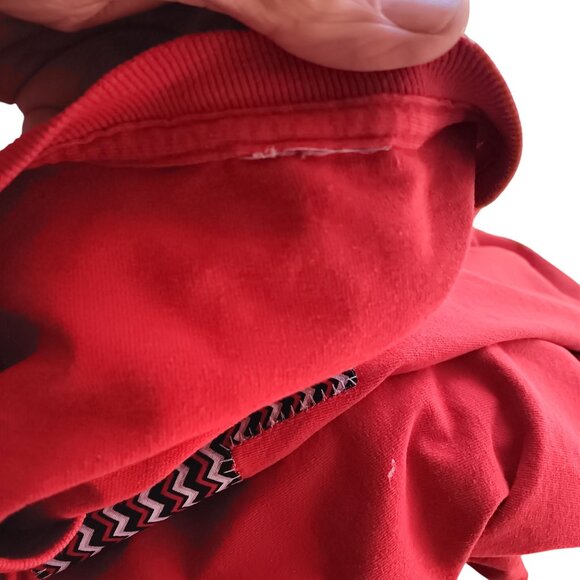 Men's XL Vintage T-shirt Big Red Nebraska Huskers Football Cottage Design 90s - Picture 6 of 6